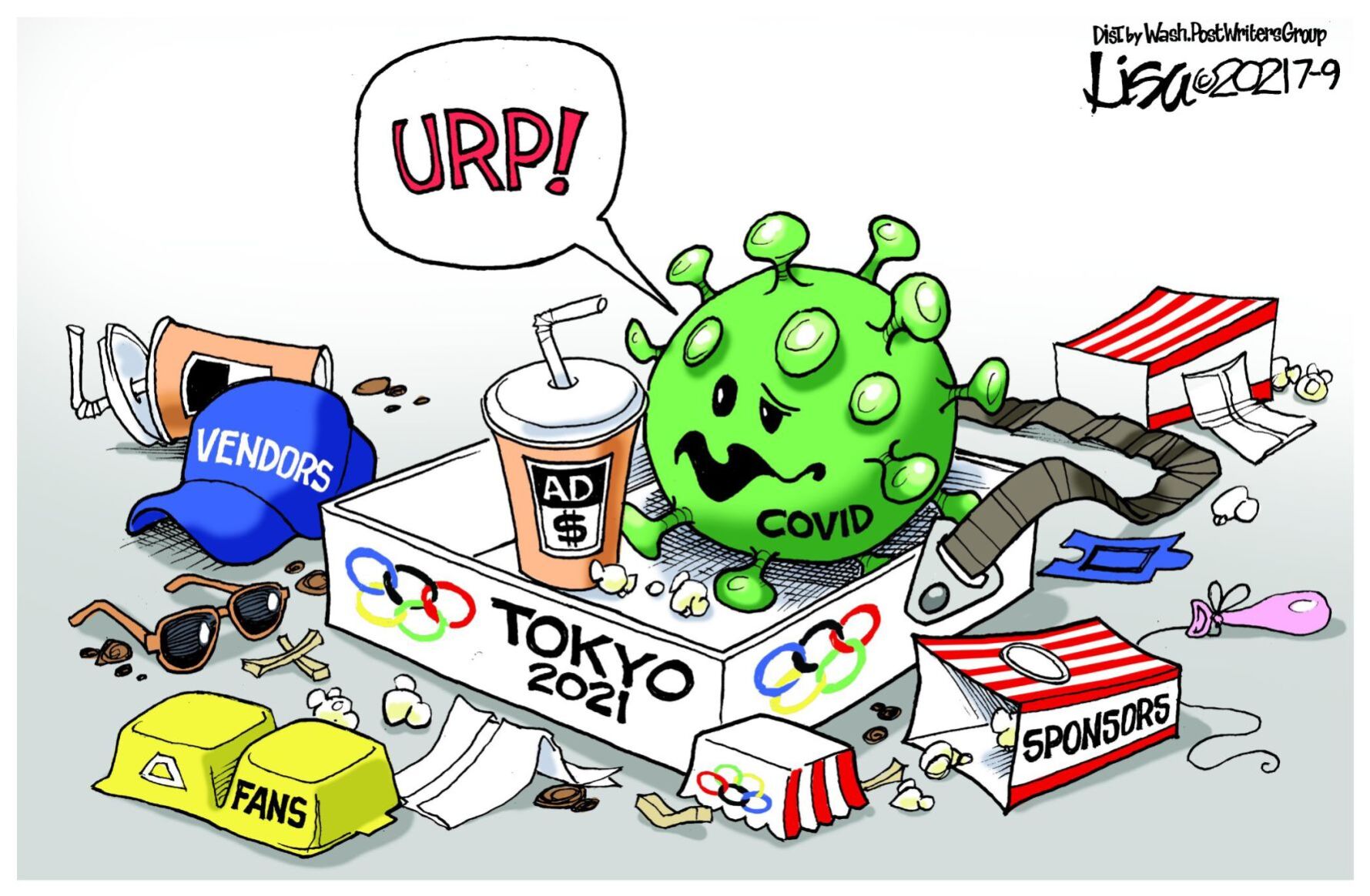 Lisa Benson cartoon